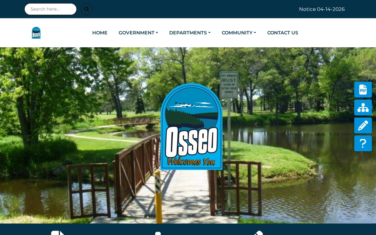 Osseo and Trempealeau County court records City Hall contact information